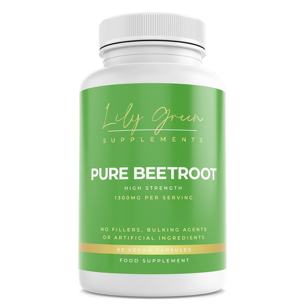 Lily Green | Pure Beetroot 1300mg per Serving | 90