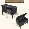 Weatherproof Outdoor Cat House, Feral Cat Shelter, 100% Insulated Foam,
