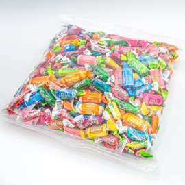 Fruity Chewy Candy 5 Pounds – Anti Melt Pack, Bulk, Individually Wrapped, Resealable Bag