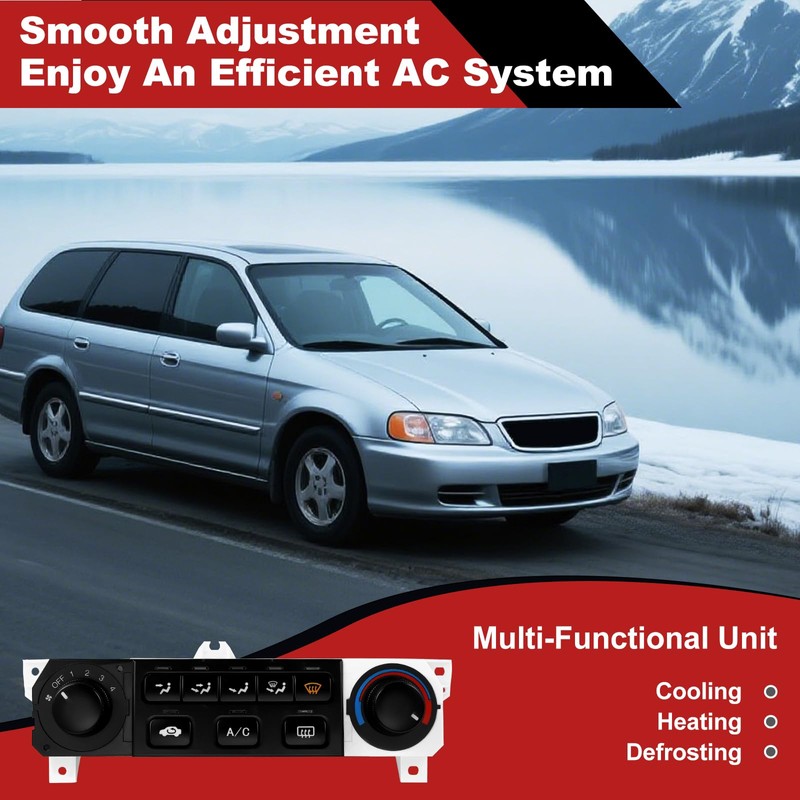 79600-S84-A01ZA A/C Heater Climate Control Switch Module Panel Compatible with