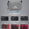 MegaGear ''Ultra Light'' Neoprene Camera Case Bag with Carabiner for