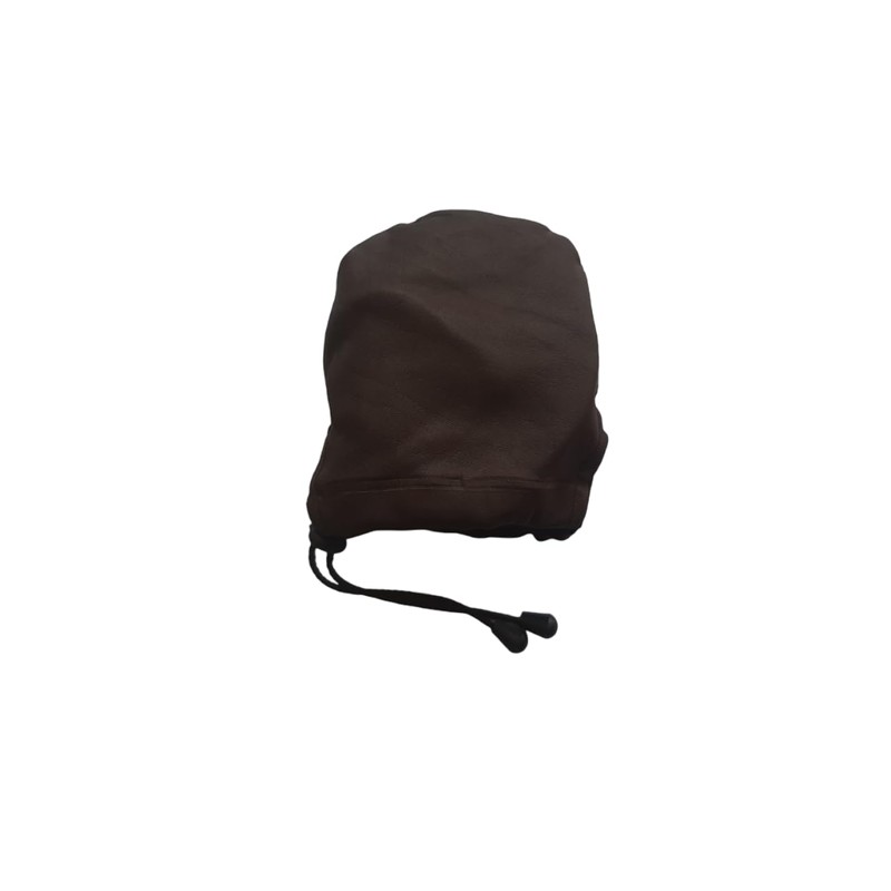 AIMBEAR Sombrero Plegable de Piel (MX/US, Alfa, Talla única, Piel