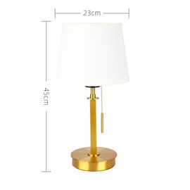 Starstrips Plug-in LED Table Lamp – Multi-Functional Night Light for Bedroom, Dining Room, Bar, Bedside, Camping, and Balcony – with Lampshade, Modern Minimalist Design