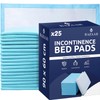 25 x Bazaar Incontinence Bed Pads Disposable 90 x 60cm