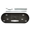 RVPNR RV Dual Propane Tank Cylinder Rack for Camper and