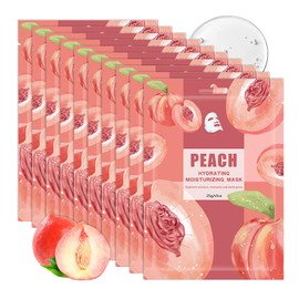 JunKuJK 10PCS Hydrating Facial Sheet Mask,Moisturizing Face Masks Gift Set,Long Lasting Face Mask Facial Mask Kit for All Skin Types(Set I)