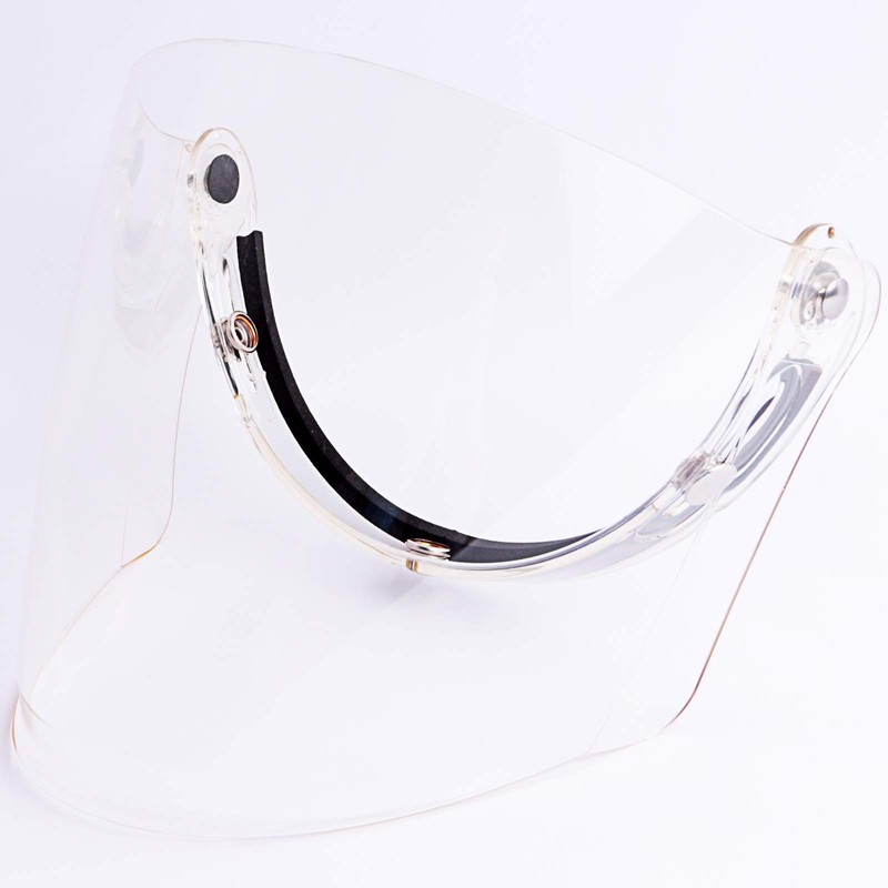 swing helmet shield clear