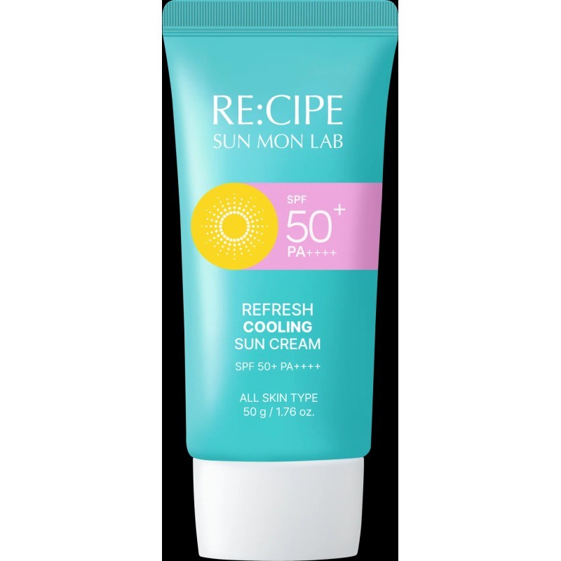 레시피선몬랩 Re:cipe Sun Mon Lab Refresh Cooling Sun Cream 50g