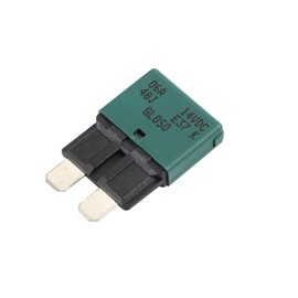 GLOSO - Interruptor de circuito fusible de reinicio automático para coche, camión, RV, automóvil, barco marino, motor de curricán y cableado personalizado, protección de batería de audio E37 Auto (T1) restablecimiento de perfil bajo ATC/ATO 14 VDC (6 A, 