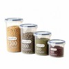 Boxdljh Food Storage Containers Set for 4 Pack, Freezer Containers