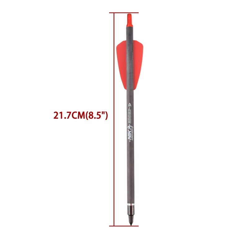 NIKA ARCHERY Pernos para ballesta de 19 cm, con flechas