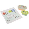 Skater SET937 Food Container & Hot Towel Gift Set, Moomin