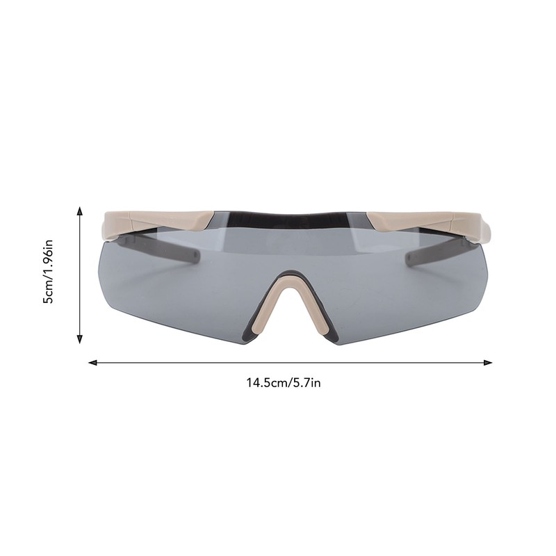 Outdoor Unisex Windproof Glasses Interchangable Lenses Sports Goggles Equipment with