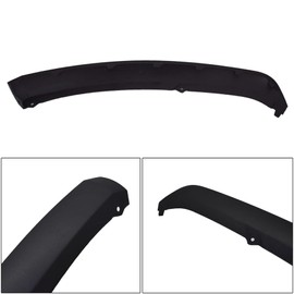 Nurniacl Front Bumper Spoiler Lip Air Separator Bumper Valance Deflector Panel Passenger Side Black Replacement for 2012-2014 Focus