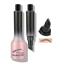 Anglicolor Liquid Microblading Eyebrow Pen,Micro Teardrop Eyebrow Brush To Microblading Eyebrow,Hair-Like Strokes,Natural Easy To Color Long Lasting Quick Drying (02#)