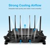 ELZO USB Quiet Cooling Fan, 4.7 inches (12 cm), Double