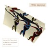 2 Pack Tissue Box Cover Holder, African Woman Silhouette Rectangle