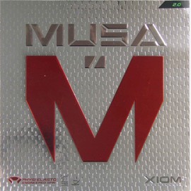 XIOM Rubber Musa I, red, 2.0 mm
