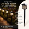 Solar Pathway Lights for Outdoor Walkways – 8-Pack Waterproof LED