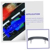 WOONEKY Mini Drift Car Spoiler Wing Carbon Fiber Tail Wing