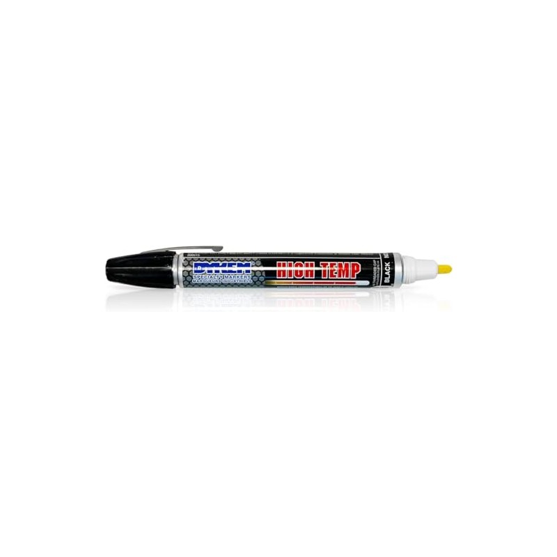 Dykem High Temp Fusing Pen - Black - Medium Point
