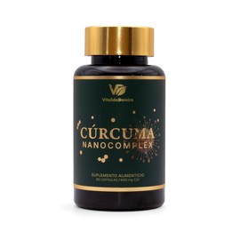 Cúrcuma Nanocomplex con Quercetina, Piperina, Zinc, Vitamina D3 y Ácido Alfa Lipoico, 60 Cápsulas Vegetales, Alta Absorción, Suplemento Herbal | Curcumina, Quercetina, Zinc + Vitamina D3 + Ácido Alfa Lipoico, Cápsulas Vegetales, Alta Absorción