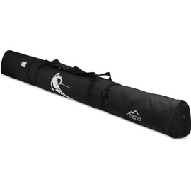 normani Ski Bag 170 cm and 200 cm Length Dark Black Size 170 cm