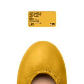 Tarrago Quick Color Dye Leather and Canvas Repair - 25 ml Leather Shoe Dye for Dyeing of Leather Footwear, Bags, Shoes, Jackets, Purses & More - Yellow Ochre #619