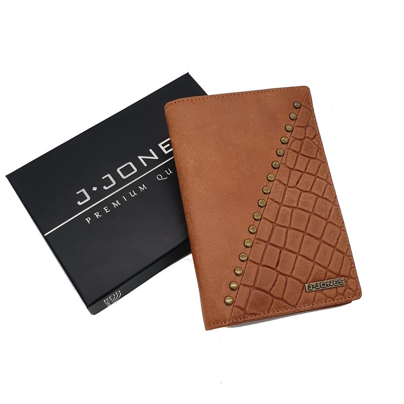 Large Men's Leather Wallet ID Wallet Credit Card Holder with