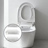 12 Stück WC Sitz Puffer,WC Brille Dämpfe,WC Deckel Puffer,Toilettensitz Stoßstangen,Toilettendeckel