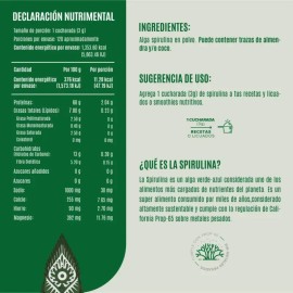 Suplemento Fitness Birdman Espirulina 360 G Sp360                                                                                                     