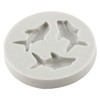 TAOXIBEI Sea Animal Polymer Clay Mold Shark Silicone Molds for
