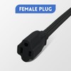 Zorky 3 Ft Heavy Duty Appliance Extension Cord, 14 Gauge