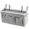 Loghot Bedside Caddy/Bedside Storage Bag Hanging Organizer for Bunk and