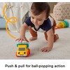 Fisher-Price Baby Toy Poppity Pop Dump Truck Push-Along Vehicle with