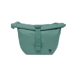 FUCHS & REBELL® LUCA Crossbody Bag - Sophisticated & Sustainable - 3-Point Harness System for More Stability, Robust Magnetic Buckles, Many Compartments & Flexible Volume (4.5-8 L), Mint Blue