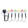 6PCS Solar Mushroom String Lights IP65 Waterproof LED Outdoor Mushroom