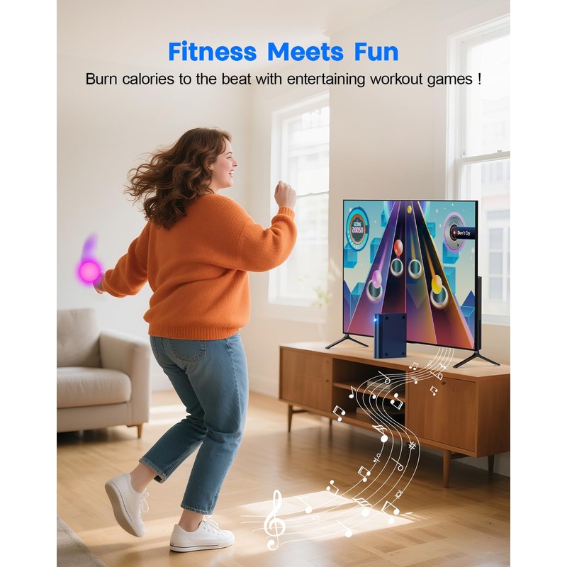 MetFut AR Motion Gaming Console for Kids: Learning & Active