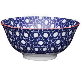 Kc Floral Geo Bowl 15.7cm
