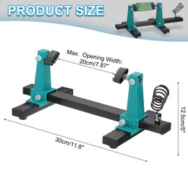 PATIKIL Adjustable PCB Holder Circuit Board Holder 360° Degree Rotation Tool for Circuit Board Soldering Desoldering Repair, 6.5x11.8", Green
