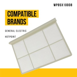 PartsBroz WP85X10008 Air Filter - Compatible With General Electric Air Conditioner - Replaces AP3796183 RAA63 1090826 PS963001 AH963001 EA963001 Ultra Durable Replacement