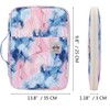 JAKAGO A4 Travel Portfolio Multifunctional Document Organizer Zippered Case for