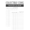 Collectible Coins Inventory Log Book