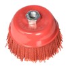 Al's Liner Abrasive 180 Grit Nylon Bristle Cup Brush -