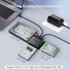 DERSUR Hard Drive Reader USB 3.0 & Type C to
