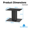 Suptek 7.9 x 6.5" Universal Desktop Speaker Stands – Pair