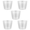 5PCS Plastic Transparent Rice Measuring Cups ，160 ml for Rice