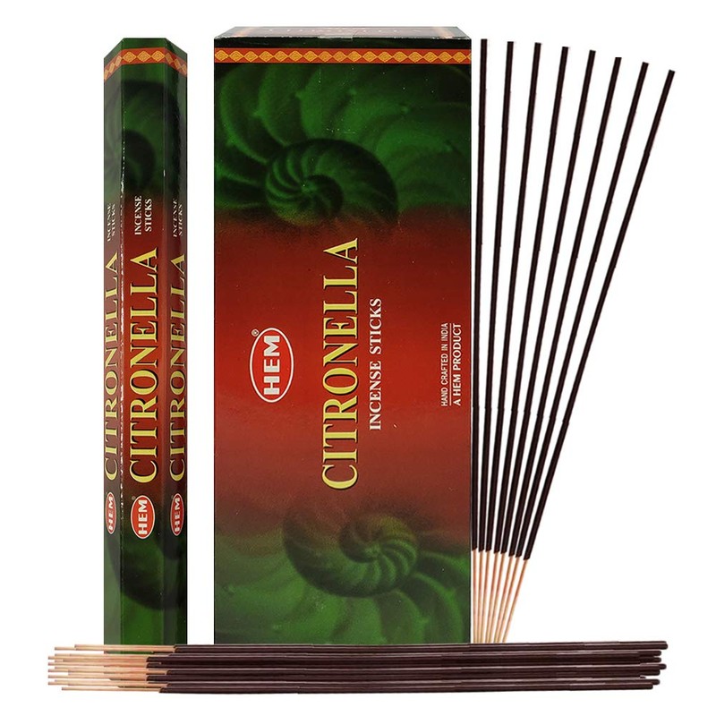 Citronella Incense Sticks and Incense Stick Holder Bundle Insence Insense