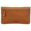 Gusti Rani Leather Wallet Purse Clutch Women's Vintage Leather Brown,