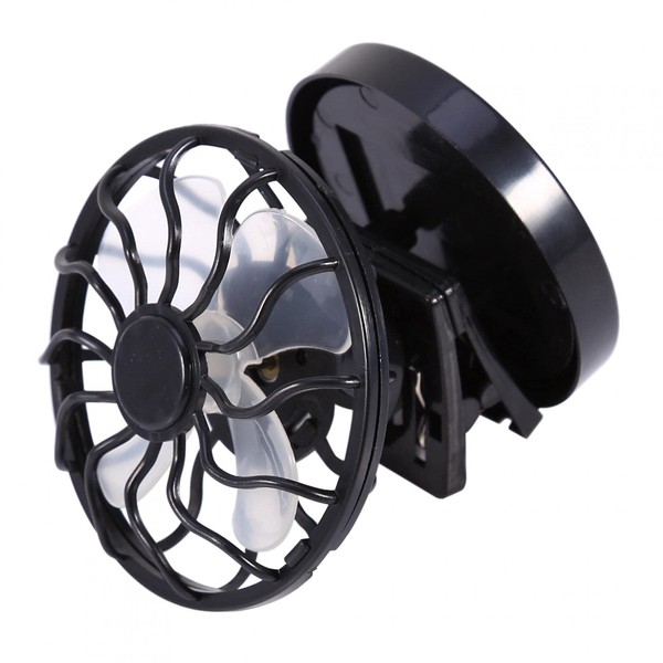 Solar Fan, Electric Mini Clip-On Solar Fan Air Conditioning Cooling